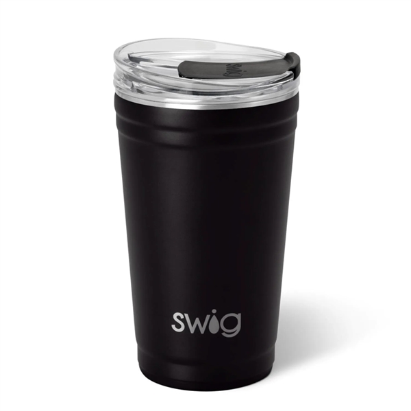 24 oz SWIG® Stainless Steel Insulated Party Cup - 24 oz SWIG® Stainless Steel Insulated Party Cup - Image 1 of 20