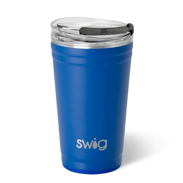24 oz SWIG® Stainless Steel Insulated Party Cup - 24 oz SWIG® Stainless Steel Insulated Party Cup - Image 14 of 20