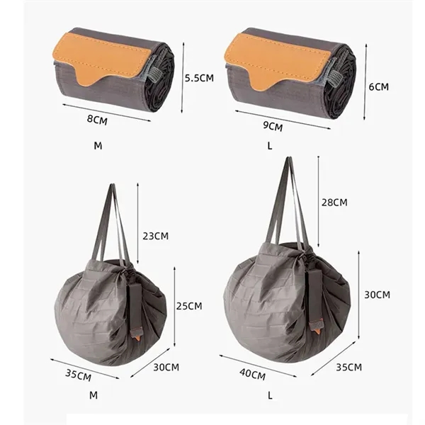 Foldable Reusable Tote Bags - Foldable Reusable Tote Bags - Image 1 of 3