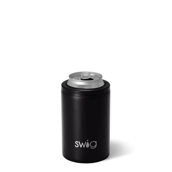 12 oz SWIG® Stainless Steel Insulated Can & Bottle Cooler - 12 oz SWIG® Stainless Steel Insulated Can & Bottle Cooler - Image 1 of 14