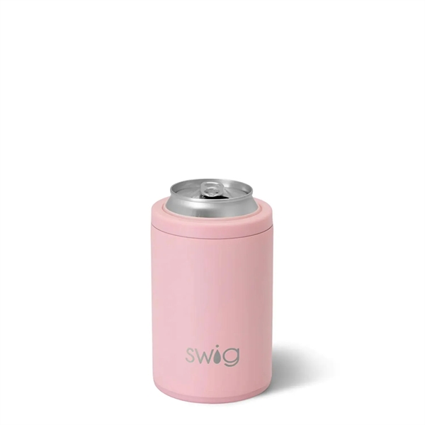 12 oz SWIG® Stainless Steel Insulated Can & Bottle Cooler - 12 oz SWIG® Stainless Steel Insulated Can & Bottle Cooler - Image 2 of 14