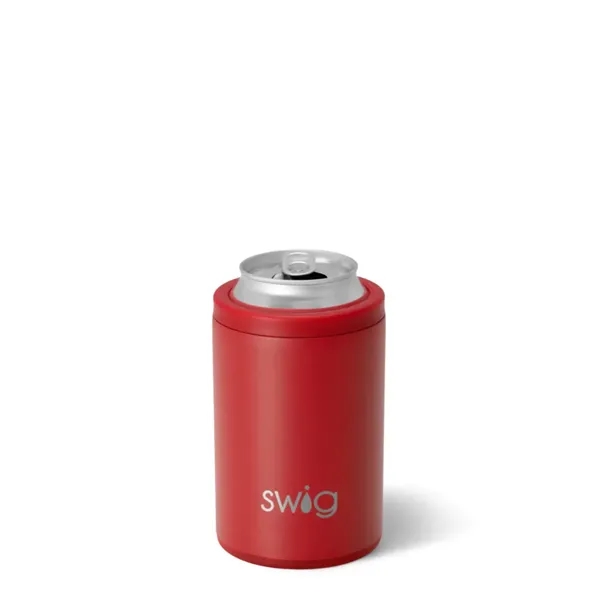 12 oz SWIG® Stainless Steel Insulated Can & Bottle Cooler - 12 oz SWIG® Stainless Steel Insulated Can & Bottle Cooler - Image 4 of 14