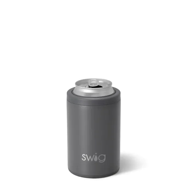 12 oz SWIG® Stainless Steel Insulated Can & Bottle Cooler - 12 oz SWIG® Stainless Steel Insulated Can & Bottle Cooler - Image 5 of 14