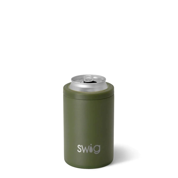 12 oz SWIG® Stainless Steel Insulated Can & Bottle Cooler - 12 oz SWIG® Stainless Steel Insulated Can & Bottle Cooler - Image 9 of 14