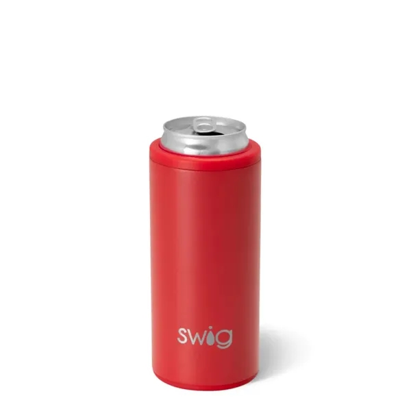 12 oz SWIG® Stainless Steel Insulated Slim Can Cooler - 12 oz SWIG® Stainless Steel Insulated Slim Can Cooler - Image 16 of 18