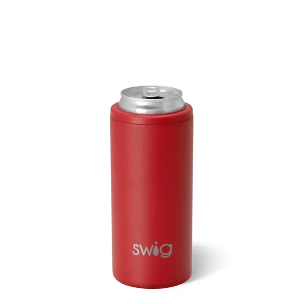 12 oz SWIG® Stainless Steel Insulated Slim Can Cooler - 12 oz SWIG® Stainless Steel Insulated Slim Can Cooler - Image 18 of 18