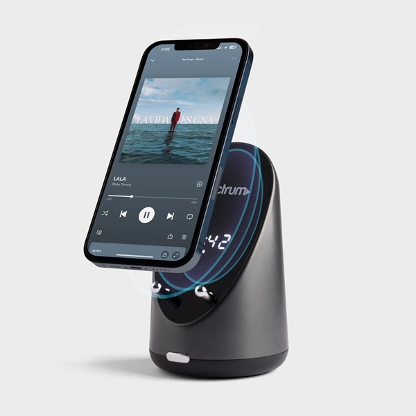 Impulse, Amplifying Bluetooth Speaker with Wireless Charger - Impulse, Amplifying Bluetooth Speaker with Wireless Charger - Image 3 of 6