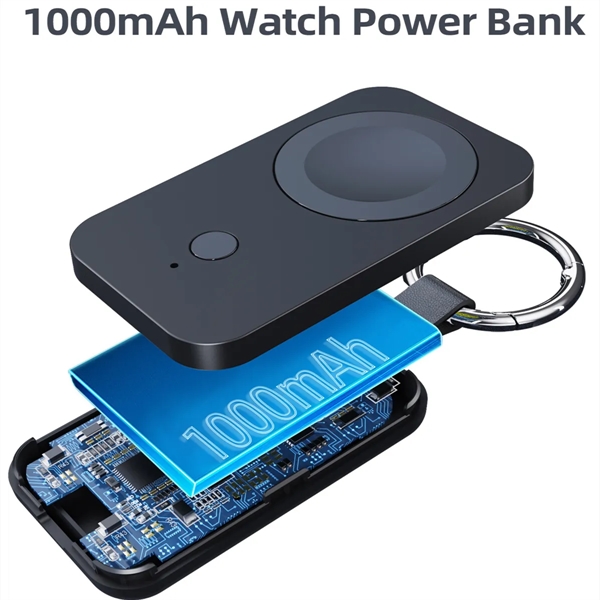 1000mAh Portable Watch Power Bank  Charger - 1000mAh Portable Watch Power Bank  Charger - Image 2 of 5