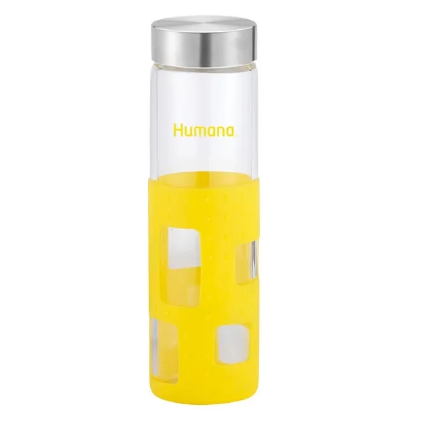 20 oz Silicone Rectangle Cutout Bottle - 20 oz Silicone Rectangle Cutout Bottle - Image 5 of 5