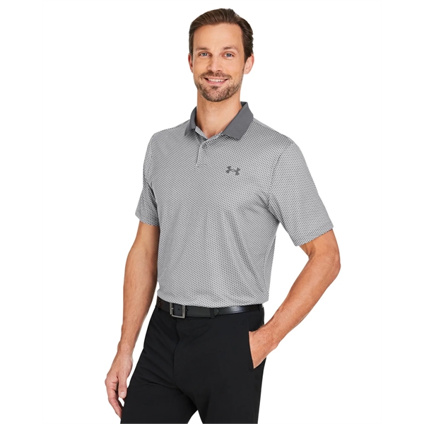 Under Armour Men's 3.0 Printed Performance Polo - Under Armour Men's 3.0 Printed Performance Polo - Image 1 of 11