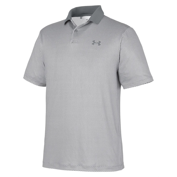 Under Armour Men's 3.0 Printed Performance Polo - Under Armour Men's 3.0 Printed Performance Polo - Image 4 of 11