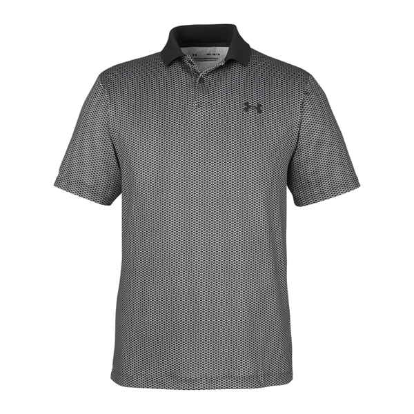 Under Armour Men's 3.0 Printed Performance Polo - Under Armour Men's 3.0 Printed Performance Polo - Image 9 of 11