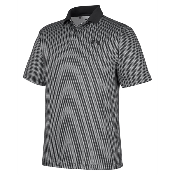 Under Armour Men's 3.0 Printed Performance Polo - Under Armour Men's 3.0 Printed Performance Polo - Image 10 of 11