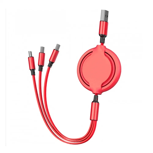 3 In 1 Phone Charger Cable - 3 In 1 Phone Charger Cable - Image 1 of 4