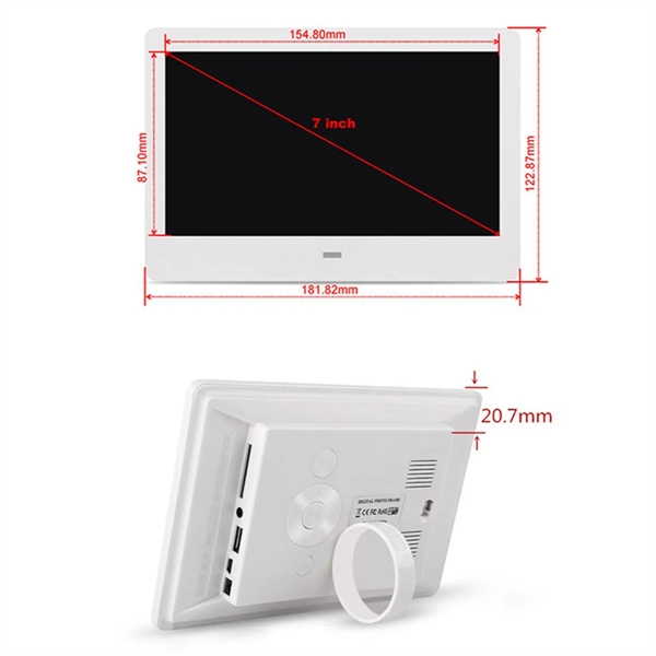 7-inch Digital Photo Frame with IPS Screen - 7-inch Digital Photo Frame with IPS Screen - Image 1 of 9