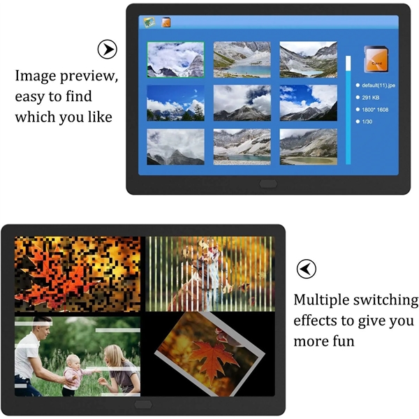 7-inch Digital Photo Frame with IPS Screen - 7-inch Digital Photo Frame with IPS Screen - Image 4 of 9