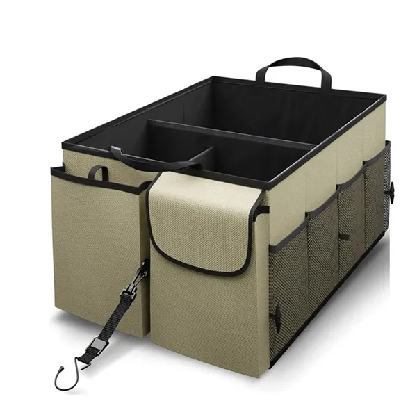 Compact Car Trunk Organizer with Adjustable Straps - Compact Car Trunk Organizer with Adjustable Straps - Image 2 of 3