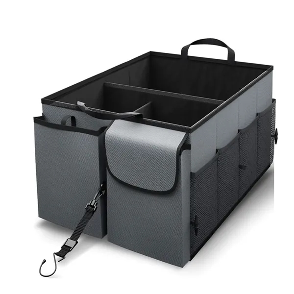 Compact Car Trunk Organizer with Adjustable Straps - Compact Car Trunk Organizer with Adjustable Straps - Image 3 of 3
