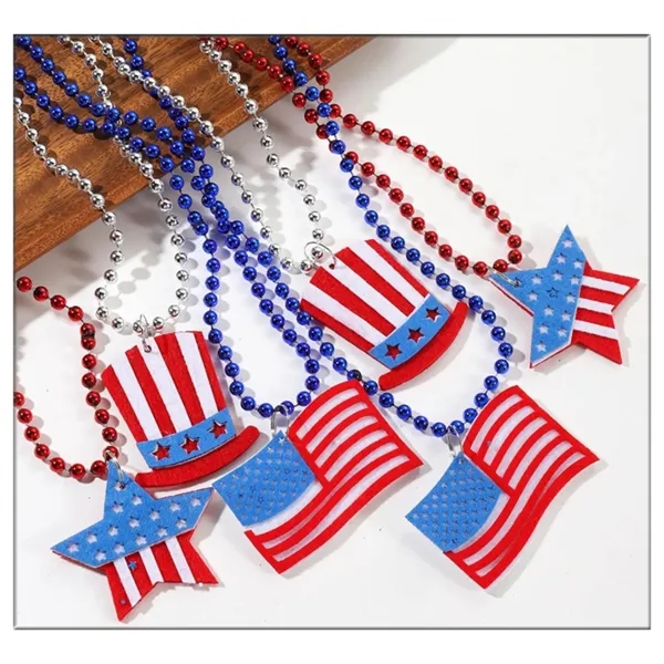 National Day Decorative Beaded Necklace - National Day Decorative Beaded Necklace - Image 3 of 5