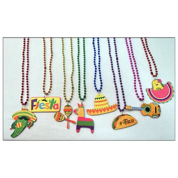 National Day Decorative Beaded Necklace - National Day Decorative Beaded Necklace - Image 5 of 5
