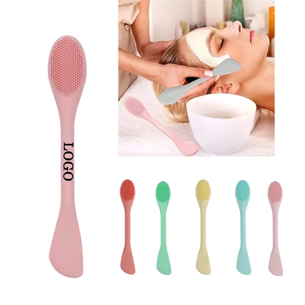 Double-Sided Silicone Facial Mask Brushes - Double-Sided Silicone Facial Mask Brushes - Image 0 of 2
