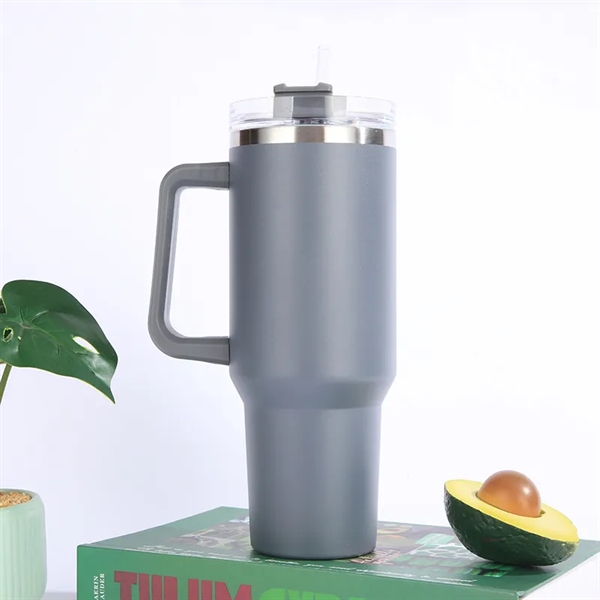 40 oz Tumbler with Handle - 40 oz Tumbler with Handle - Image 7 of 8