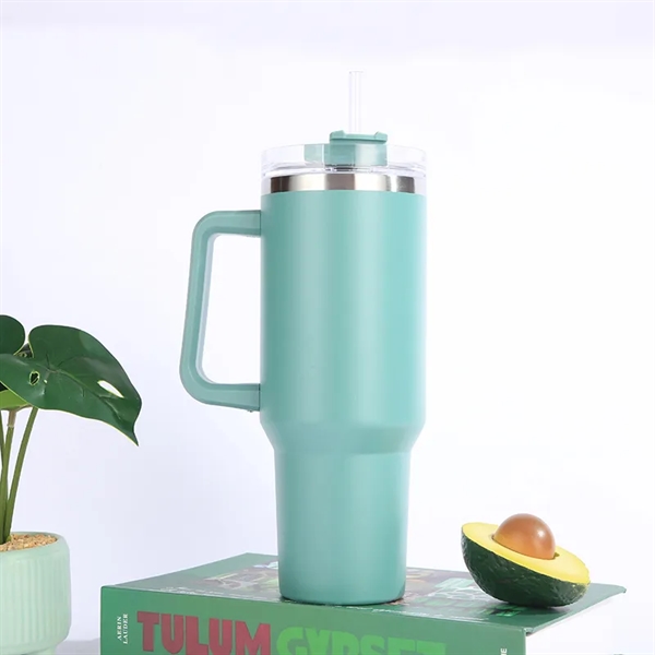40 oz Tumbler with Handle - 40 oz Tumbler with Handle - Image 8 of 8