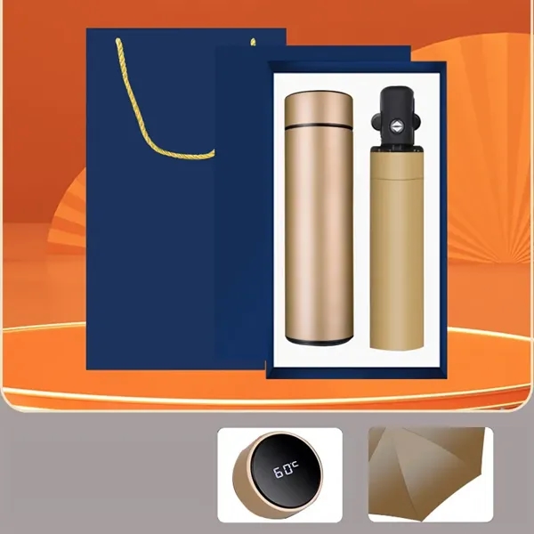 Insulated Water Bottles with Umbrella - Insulated Water Bottles with Umbrella - Image 3 of 4
