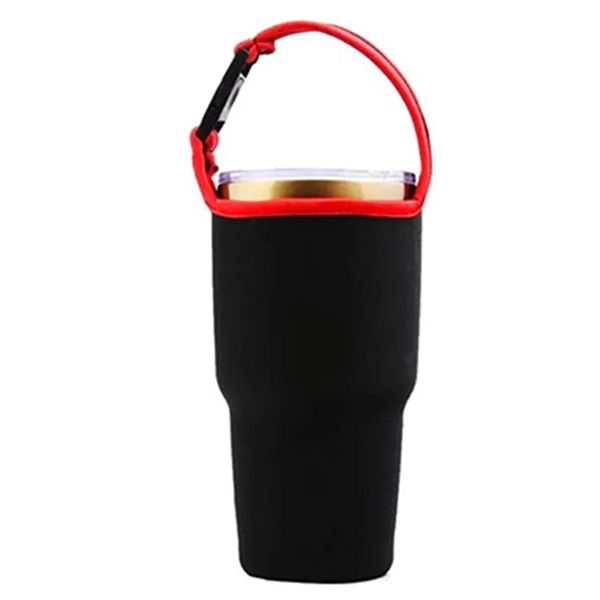 Neoprene Sleeve Water Bottles Cup Carrier - Neoprene Sleeve Water Bottles Cup Carrier - Image 1 of 9