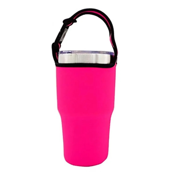 Neoprene Sleeve Water Bottles Cup Carrier - Neoprene Sleeve Water Bottles Cup Carrier - Image 7 of 9