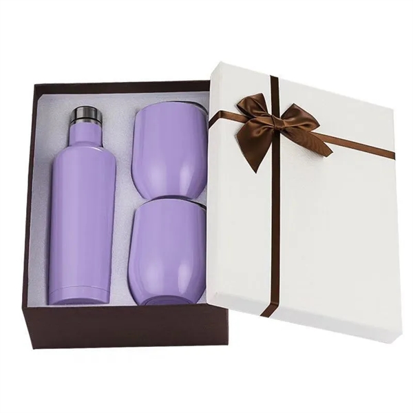 Insulated Bottles Gift Set with 2 Cups - Insulated Bottles Gift Set with 2 Cups - Image 1 of 10