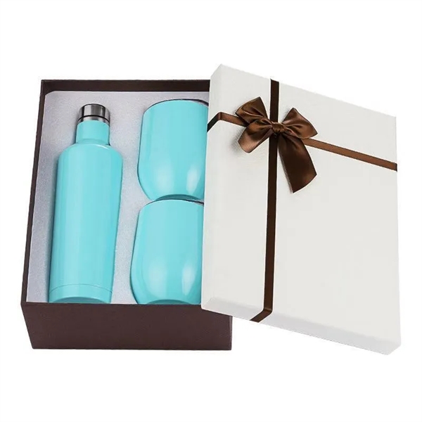 Insulated Bottles Gift Set with 2 Cups - Insulated Bottles Gift Set with 2 Cups - Image 6 of 10