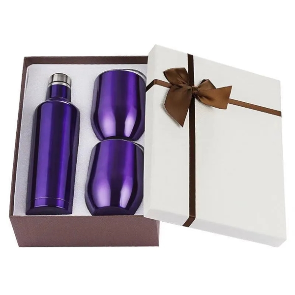 Insulated Bottles Gift Set with 2 Cups - Insulated Bottles Gift Set with 2 Cups - Image 7 of 10