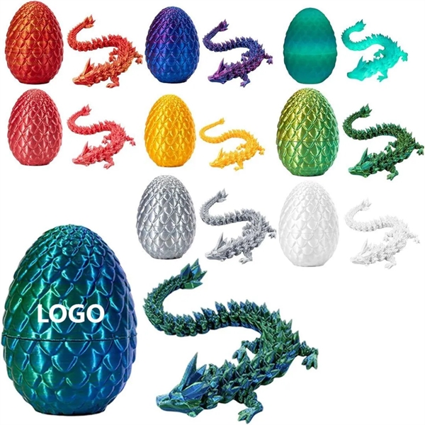 3D Printed Dragon Egg Fidget Toy - 3D Printed Dragon Egg Fidget Toy - Image 0 of 5