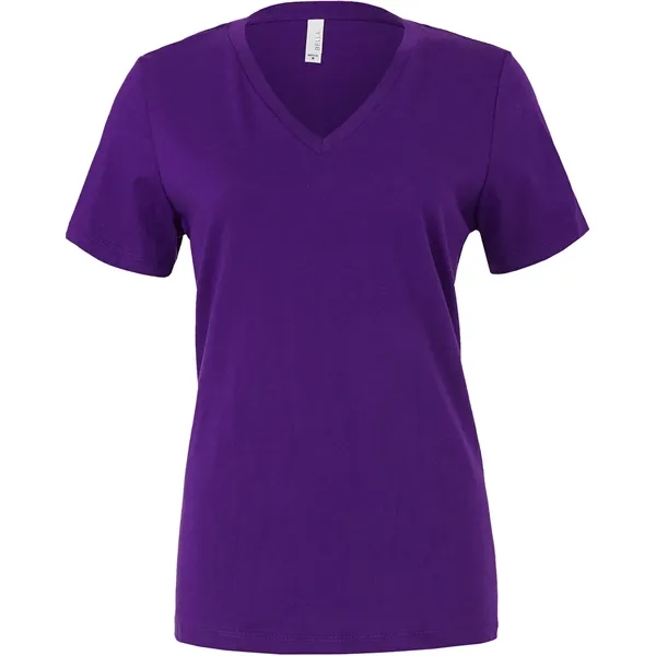 Bella + Canvas Ladies' Relaxed Jersey V-Neck T-Shirt - Bella + Canvas Ladies' Relaxed Jersey V-Neck T-Shirt - Image 184 of 218