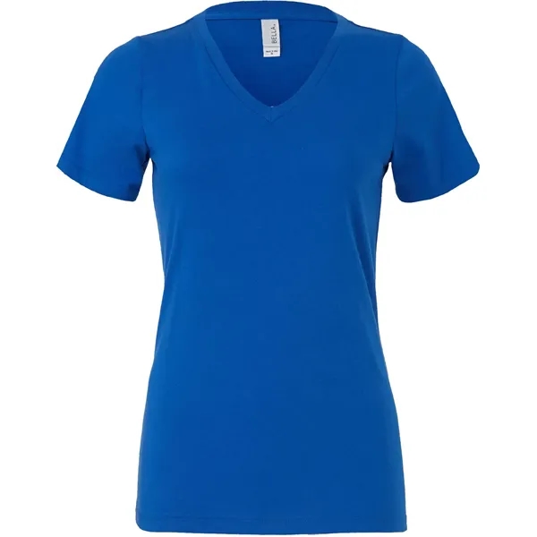 Bella + Canvas Ladies' Relaxed Jersey V-Neck T-Shirt - Bella + Canvas Ladies' Relaxed Jersey V-Neck T-Shirt - Image 203 of 220