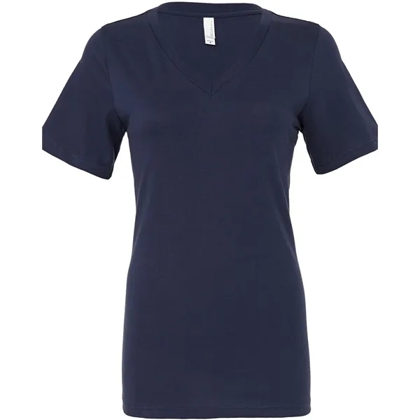 Bella + Canvas Ladies' Relaxed Jersey V-Neck T-Shirt - Bella + Canvas Ladies' Relaxed Jersey V-Neck T-Shirt - Image 206 of 218