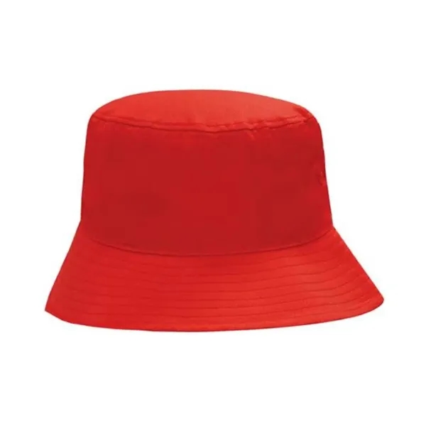 Breathable Poly Twill Bucket Hat - Breathable Poly Twill Bucket Hat - Image 8 of 11