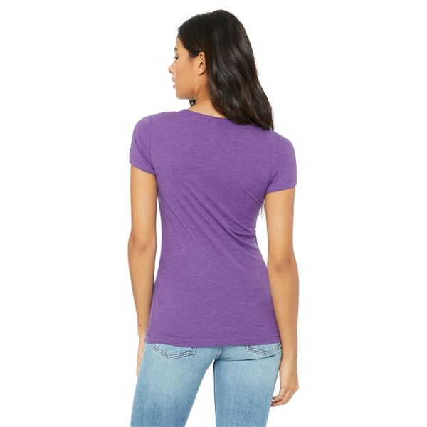 Bella + Canvas Ladies' Triblend Short-Sleeve T-Shirt - Bella + Canvas Ladies' Triblend Short-Sleeve T-Shirt - Image 49 of 109