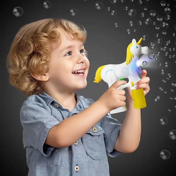 LED Unicorn Bubble Gun - LED Unicorn Bubble Gun - Image 0 of 6