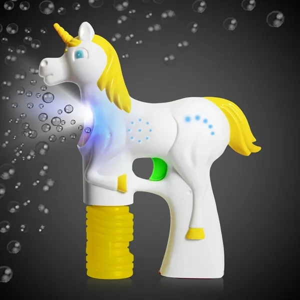 LED Unicorn Bubble Gun - LED Unicorn Bubble Gun - Image 4 of 6