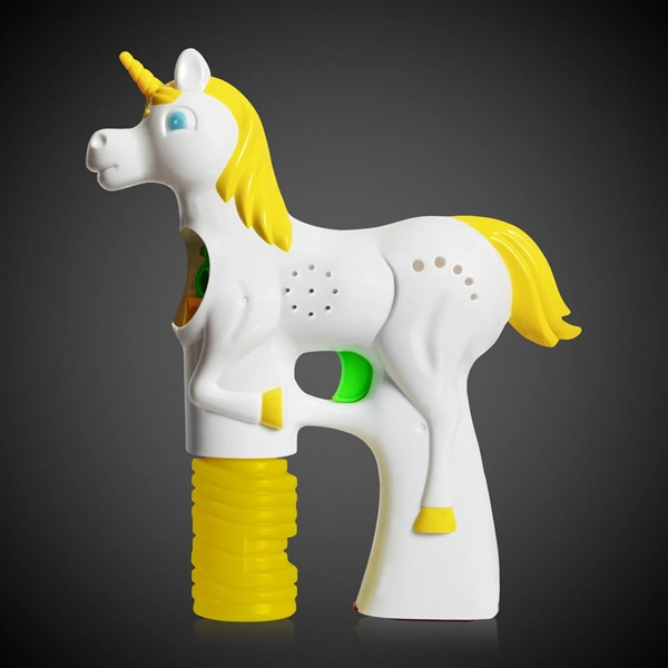 LED Unicorn Bubble Gun - LED Unicorn Bubble Gun - Image 6 of 6