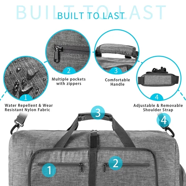 Foldable Travel Bag - Foldable Travel Bag - Image 3 of 5