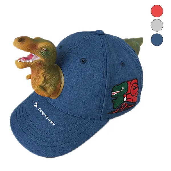 3D T-Rex Dinosaur Sun Hat - 3D T-Rex Dinosaur Sun Hat - Image 0 of 4