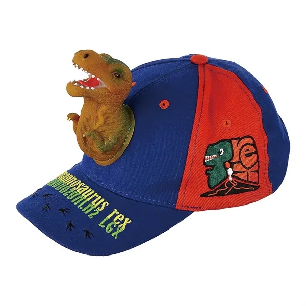 3D T-Rex Dinosaur Sun Hat - 3D T-Rex Dinosaur Sun Hat - Image 1 of 4