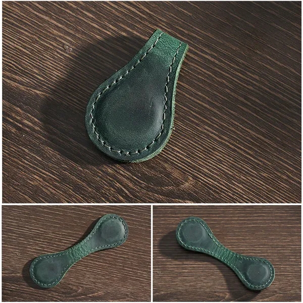 Magnetic Leather Bookmarks Book Marker Clips - Magnetic Leather Bookmarks Book Marker Clips - Image 4 of 4