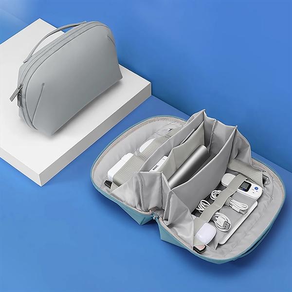 Cable Organizer Pouch Electronic Accessories Carry Case - Cable Organizer Pouch Electronic Accessories Carry Case - Image 1 of 4