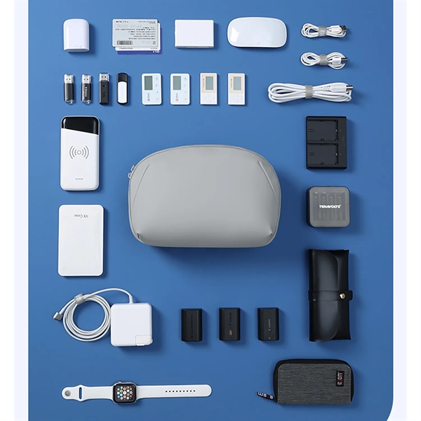 Cable Organizer Pouch Electronic Accessories Carry Case - Cable Organizer Pouch Electronic Accessories Carry Case - Image 2 of 4