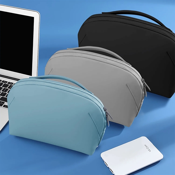 Cable Organizer Pouch Electronic Accessories Carry Case - Cable Organizer Pouch Electronic Accessories Carry Case - Image 3 of 4