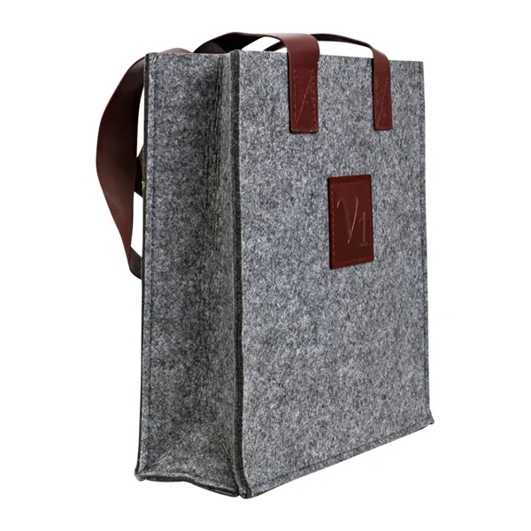 3-Bottle Felt Wine Tote - 3-Bottle Felt Wine Tote - Image 2 of 17